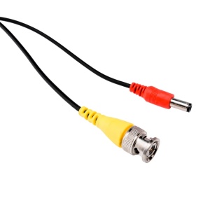 Cablu coaxial supraveghere OEM mufat 5 metri BNCDC20M, Include alimentare, Mufe BNC si DC mama/tata turnate, Culoare negru, Gata pregatit pentru montaj sisteme analogice Turbo HD, Transmisie semnal video si curent - Img 6