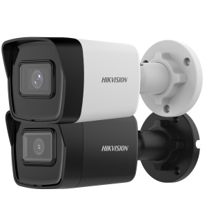 Camera de supraveghere IP Hikvision bullet 4MP DS-2CD1043G2-I(2.8mm)(T), lentila fixa, IR 30m, WDR 120dB, 3D DNR, BLC, HLC, 4 zone private, ROI, streaming dual, detectie miscare cu distingere persoane/vehicule, carcasa IP67, 12VDC/PoE