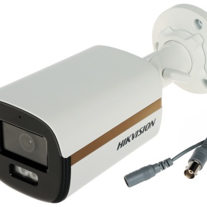 Camera HikVision Analog HD 3K WL40 ColorVu 3.6mm IP67 DS-2CE12KF3T-LE cu PoC - Img 2