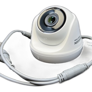Camera supraveghere analogica HikVision HiWatch turret 1MP HWT-T110(2.8mm), rezolutie HD 720p, Smart IR distanta pana la 20m, lentila fixa, senzor CMOS, zi/noapte auto, iesire video HD, carcasa plastic rezistenta, de interior - Img 2