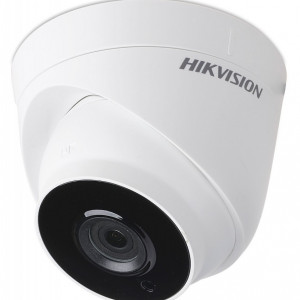 Camera supraveghere analogica HikVision Turret 1MP DS-2CE56C0T-IT3F(2.8mm), rezolutie HD 720p, tehnologie 4 in 1 TVI/AHD/CVI/CVBS, iluminare EXIR 2.0 IR 40m, protectie IP67, lentila fixa, carcasa metalica