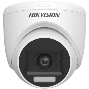 Camera supraveghere analogica Turbo HD HikVision bullet 4K DS-2CE76U0T-LPF(2.8mm), 3840×2160, Smart-Hybrid Light, IR 20m, white light 20m, 4‑in‑1 TVI/AHD/CVI/CVBS, IP67 - Img 2