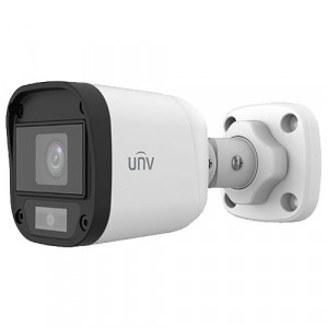Camera supraveghere analogica Uniview Bullet 5MP UAC-B115-F28-W(2.8mm), Tehnologie ColorHunter, Imagini color 24/7, Lumina alba calda, Semnal comutabil TVI/AHD/CVI/CVBS, Protectie IP67, Meniu OSD, Carcasa rezistenta - Img 3