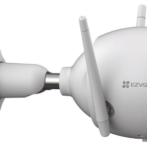 Camera supraveghere exterior EZVIZ 3MP CS-H3-R100-1H3WKFL Quad HD, carcasa metalica, detectie AI persoane si vehicule, vedere nocturna color, aparare activa cu sirena si flash, audio bidirectional, Wi-Fi, slot card, IP67 - Img 3