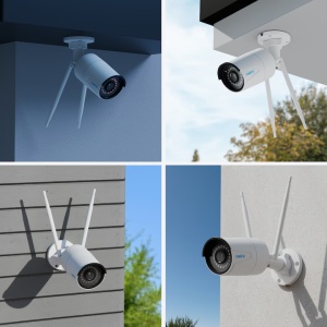 Camera supraveghere exterior Reolink 5MP W320 Super HD Wi-Fi Dual-Band 2.4/5 GHz, vedere nocturna 30m, detectie inteligenta persoane, vehicule si animale, protectie intemperii IP67, audio, slot card MicroSD, acces App - Img 6