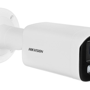 Camera supraveghere HikVision Bullet 2MP DS-2CE19DF3T-LSZE(2.8-12mm), Turbo HD ColorVu, Smart Hybrid Light (IR 60m, Lumina Alba 60m), lentila varifocala motorizata, 130 dB True WDR, Audio over Coax (microfon incorporat), protectie IP67, PoC - Img 4