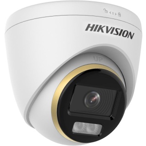 Camera supraveghere HikVision Turret 3K DS-2CE72KF3T-LE(2.8mm), Turbo HD ColorVu, Smart Hybrid Light (IR 40m, Lumina Alba 40m), 130 dB True WDR, PoC (Power over Coax), protectie IP67, lentila 2.8mm, carcasa metalica, imagine color 24/7 - Img 3