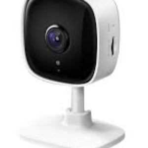 Camera supraveghere interior Wi-Fi TP-Link Tapo C100, 1080p Full HD, night vision pana la 9 m, detectie miscari cu notificari, alarma sonora si luminoasa, audio bidirectional, microSD pana la 128 GB, control prin aplicatia Tapo