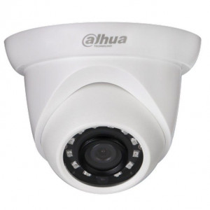 Camera supraveghere IP Dahua eyeball 2MP IPC-HDW1230S-0280B-S5(2.8mm), senzor 1/2.7 inch progressive scan, iluminare Smart IR 30m, analiza video inteligenta IVS tripwire si intruziune, compresie H.265+, protectie IP67, alimentare PoE
