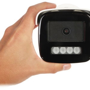 Camera supraveghere IP Hikvision bullet 8MP DS‑2CD2T83G2‑LIS2U/SL(2.8mm), AcuSense detectie persoane/vehicule cu deep learning, Smart Hybrid Light, audio bidirectional dual‑microfon, WDR 120 dB, H.265+, alarma strobe, microSD pana la 512 GB, IP67 - Img 3