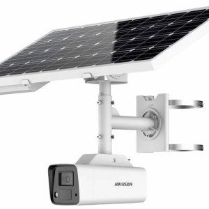 Camera supraveghere IP HikVision Bullet 8MP DS-2XS6A87G1-LS/C36S80, Solar Kit 4G, ColorVu, panou 80W, acumulator 360Wh, MD 2.0, WDR 130dB, stocare 64GB eMMC, slot SIM, protectie IP67, monitorizare de la distanta