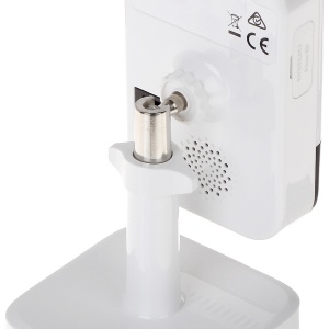 Camera supraveghere IP Hikvision cube 2MP DS‑2CD2423G2‑IW(2.8mm)(W), detectie corp uman cu deep learning, WDR digital, audio bidirectional integrat, H.265+, microSD pana la 512 GB, Wi‑Fi pentru conectare usoara, orientata pentru interior - Img 4