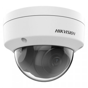 Camera supraveghere IP Hikvision Dome 4MP DS-2CD1143G2-I(2.8mm), tehnologie Motion Detection 2.0, analiza video detectie om si vehicul, WDR 120dB, EXIR 2.0 distanta IR 30m, H.265+, protectie IP67 si IK10 antivandal
