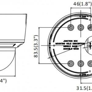 Camera supraveghere IP HikVision Dome 4MP DS-2CD2745FWD-IZS(2.8-12mm), tehnologie DarkFighter, WDR 120dB, IR 30m, protectie IP66 si IK10, interfata audio/alarma, slot card microSD, ONVIF - Img 4