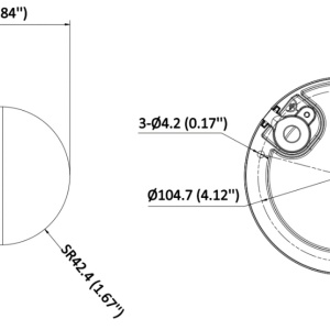 Camera supraveghere IP HikVision dome 4MP DS-2CD3146G2-ISU(2.8mm)(H)(eF) AcuSense, Darkfighter low-light, H.265+/true WDR 120 dB, HEOP/terțe app, clasificare oameni/vehicule, IP67/IK10, microSD - Img 7