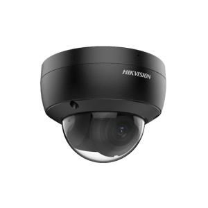Camera supraveghere IP HikVision dome 6MP DS-2CD2166G2-ISU(2.8mm)(C)(Black), tehnologie DarkFighter, WDR 120dB, H.265+, microfon incorporat, interfata alarma, protectie IP67, IK10, finisaj negru, analiza Deep Learning