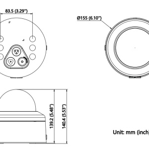 Camera supraveghere IP HikVision Dome 8MP DS-2CD2787G2H-LIPTRZS2U/SL(2.8-12mm), 4K, ColorVu, Smart Hybrid Light, PTRZ motorizat, AcuSense, WDR 130dB, alarma audio-vizuala (Live Guard), microfon dual, interfata alarma, IP66, IK10, compresie H.265+ - Img 7