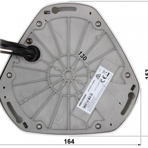 Camera supraveghere IP HikVision fisheye 12MP DS-2CD63C5G0-IVS(1.29mm) DeepinView, lentila Immervision, IR 15m, Heatmap, moduri multiple dewarping, microfon si difuzor incorporat, audio bidirectional, slot card - Img 4