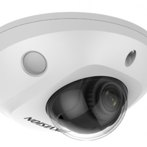 Camera supraveghere IP HikVision Mini Dome 2MP DS-2CD2523G2-IS(2.8mm)(D), Full HD, tehnologie AcuSense, Deep Learning, WDR 120dB, microfon incorporat, interfata alarma si audio, protectie IP67 si IK08, compresie H.265+