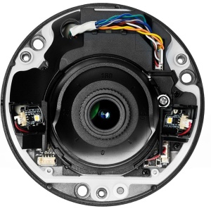 Camera supraveghere IP HikVision Mini Dome 4MP DS-2CD2547G2-LS(2.8mm)(C) Black, ColorVu, imagini color 24/7, AcuSense, WDR 130dB, interfata audio/alarma, IP67, IK08, slot card SD, carcasa metalica neagra, PoE - Img 3