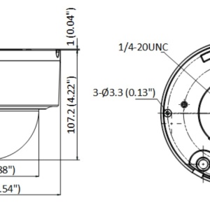 Camera supraveghere IP HikVision Mini PT Dome 4MP DS-2DE3404W-DE(T5), Zoom optic 4x, Tehnologie WDR 120dB, Protectie IP66, Control Pan si Tilt, Lentila varifocala 2.8-12mm, Alimentare PoE, Compresie video H.265+ - Img 7