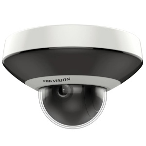 Camera supraveghere IP HikVision Mini PTZ 4MP DS-2DE2A404IW-DE3(2.8-12mm), rezolutie 2K, zoom optic 4x, Powered by DarkFighter, IR 20m, True WDR 120dB, protectie anti-vandal IK10, protectie IP66, alimentare PoE, microfon