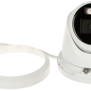 Camera Supraveghere IP HikVision turret 2MP DS-2CD2327G2-LU(2.8mm)(C), Full HD, Microfon incorporat, Tehnologie AcuSense (Deep Learning), WDR 120dB, Color 24/7, IP67 exterior, carcasa metalica - Img 4