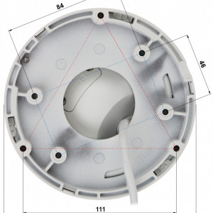 Camera supraveghere IP HikVision Turret 8MP 4K DS-2CD2386G2-IU(2.8mm), tehnologie AcuSense si DarkFighter, microfon incorporat, lentila fixa 2.8mm, compresie H.265+, WDR 120dB, protectie IP67, clasificare om/vehicul, slot SD - Img 6
