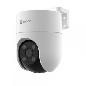 Camera supraveghere IP Wi-Fi Ezviz PT 3MP CS-H8C-2K+, rezolutie 2304 x 1296, rotire orizontala 350 grade si verticala 80 grade, detectie om prin AI, urmarire automata, audio bidirectional, IR 30m, slot card 512GB, IP65 - Img 2