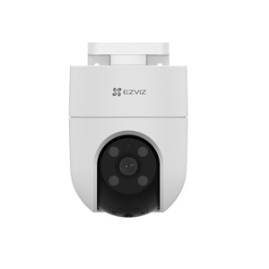 Camera supraveghere IP Wi-Fi Ezviz PT Dome 4MP CS-H8c (4MP,4mm), exterior, Color Night Vision, IR 30m, lentila 4mm, detectie AI persoane, auto-tracking, slot card 512GB, ONVIF, Digital WDR, 3D DNR, protectie apa