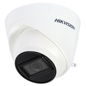 Camera supraveghere Turbo HD Turret 5 MP HikVision DS-2CE78H0T-IT3FS(2.8mm), microfon integrat, tehnologie Audio over Coaxial, Smart IR 40m, protectie IP67, Digital WDR, tehnologie 4 in 1 TVI/AHD/CVI/CVBS, senzor CMOS 5MP - Img 4