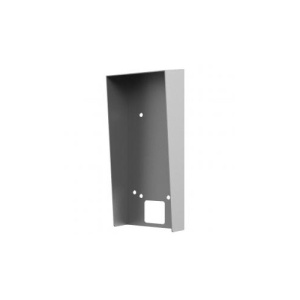 Carcasa protectie videointerfon Hikvision DS-KAB502-S1, compatibila cu seria DS-K1T502, material otel SECC, dimensiuni 188.6 x 85 x 42 mm, greutate 242.5 g, protectie intemperii, montaj aparent