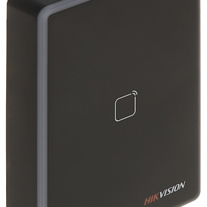 Cititor carduri acces HikVision Pro Mifare DS-K1108AM, frecventa 13.56MHz, protocoale RS-485, Wiegand si OSDP, citire carduri M1/Desfire/Felica, functie tamper anti-sabotaj, buzzer status incorporat, montaj aparent - Img 2