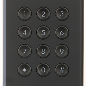 Cititor carduri si tastatura HikVision DS-K1108AMK, frecventa 13.56MHz (Mifare), protocoale RS-485, Wiegand si OSDP, functie tamper (anti-sabotaj), buzzer status, design seria Pro, montaj aparent, acces cod PIN - Img 3