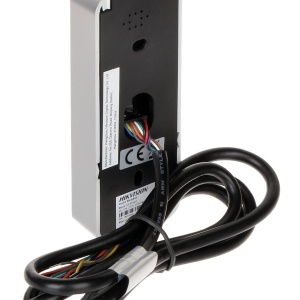 Cititor de carduri Hikvision Pro DS-K1107AM, frecventa 13.56MHz Mifare, procesor 32-bit, protocol RS-485, Wiegand W26/W34, OSDP, protectie antisabotaj, buzzer incorporat, functie Watchdog, upgrade online, design modern - Img 5
