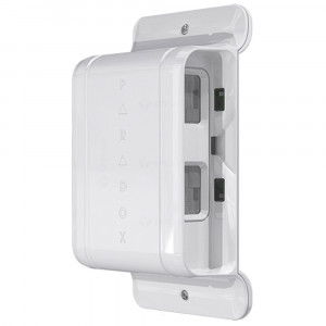 Detector de miscare exterior Paradox NV780MX Envy, vedere laterala bidirectionala 24m (2x12m), 4 senzori Dual PIR, Anti-masking IR activ, imunitate animale 40kg, protectie intemperii, grad securitate EN 50131 Grade 2 - Img 4