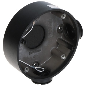 Doza de conexiuni HikVision DS-1260ZJ(Black), cutie de distributie pentru camere de supraveghere bullet, material aliaj de aluminiu, culoare Hikvision Black, rezistenta la intemperii, montaj la exterior
