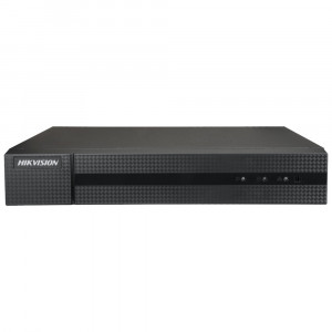 DVR 4 canale HikVision HiWatch HWD-6104MH-G3(S), rezolutie 5MP Lite, tehnologie hibrid 5-in-1, compresie H.265 Pro+, audio prin coaxial, suporta camere IP, 1 HDD max 6TB, carcasa metalica 1U