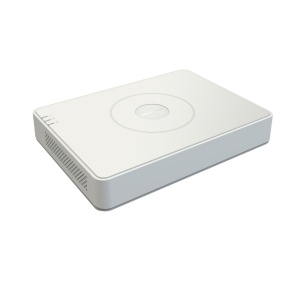 DVR HikVision Mini 1U 16 canale iDS-7116HQHI-M1/S, Tehnologie AcuSense Deep Learning, Rezolutie 3K Lite/5MP Lite, Compresie H.265 Pro+, Audio prin coaxial, Motion Detection 2.0, Protectie perimetrala, 24 canale IP