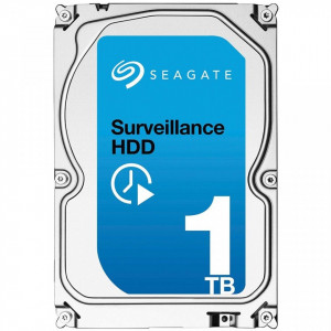 Hard disk 1TB Seagate SkyHawk ST1000VX001, optimizat pentru supraveghere video, format 3.5 inch, interfata SATA 3, buffer 64MB, tehnologie ImagePerfect pentru inregistrare 24/7 in sisteme DVR si NVR de inalta definitie