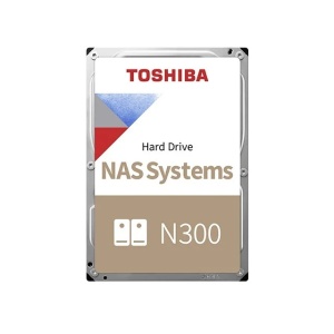 Hard disk intern NAS Toshiba N300 8TB 3.5" HDWG780EZSTA, SATA III 6 Gbit/s, 7200 RPM, Cache 512MB, Tehnologie SMART, senzori vibrații RV, fiabilitate 24/7, rata de lucru 180TB/an, greutate 755g