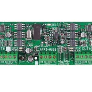 Hub 2 Porturi si Izolator BUS Paradox HUB2, Compatibil SP, MG si EVO, Multiplica Magistrala Date in 2 Magistrale Izolate, Comunicare 900m, CE