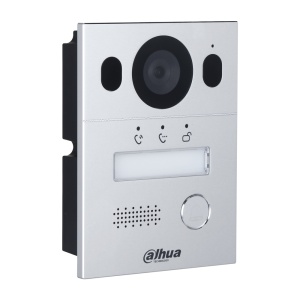 Kit videointerfon hibrid Dahua 2-wire, DHI-KTX01(F), monitor tactil 7" Wi-Fi, post exterior aliaj aluminiu, tehnologie DWDR, iluminare IR, control 2 incuietori, slot card SD, notificari pe mobil, protectie IP65 si IK07 - Img 2