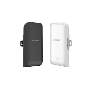 Kit wireless bridge 2.4GHz Hikvision DS-3WF500T-EI-2N/P (pereche), viteza 300 Mbps, acoperire exterior pana la 500 metri, antena 2x2 MIMO 7dBi, rata de transfer 80 Mbps la 200m si 40 Mbps la 500m