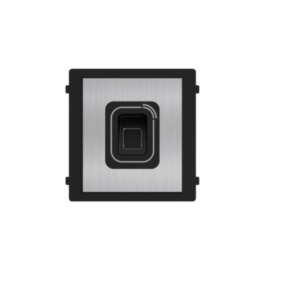 Modul cititor amprenta si card HikVision DS‑KD‑MFB/S, pentru statii modular IP/2‑wire IP/2‑wire HD, integrat cu cititor card M1/Desfire, protectie IP65, usor de extins