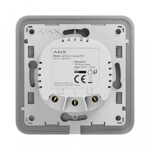 Modul intrerupator Ajax Wireless LightCore dublu LightCore-45111