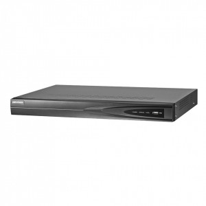 NVR 4 canale Hikvision DS-7604NI-K1, rezolutie 4K Ultra HD, compresie Smart H.265+, latime banda 40Mbps, suporta 1 HDD, decodare 8MP, iesiri video HDMI si VGA, monitorizare video profesionala, acces de la distanta prin internet