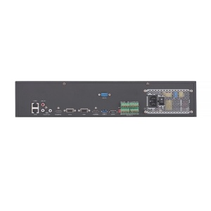 NVR HikVision 32-ch iDS-9632NXI-I8/BA 4K, analiza deep learning (detectie fara casca, alergare, adunari), recunoastere faciala, H.265+, 8xSATA + eSATA, RAID 0/1/5/6/10, 2xRJ45, HDMI 4K
