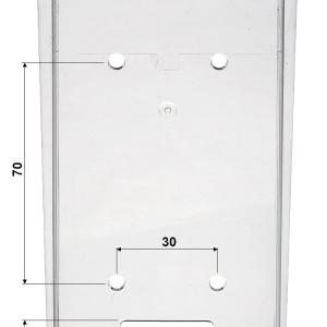 Protectie ploaie HikVision DS-KABV6113-RS/Surface pentru post exterior seria KV6103 si KV6113, montaj aplicat pe suprafata, material plastic rezistent, scut protectie intemperii, instalare rapida, accesoriu videointerfon - Img 6