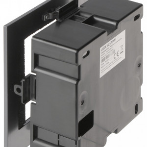 Rama montaj ingropat cu 1 modul HikVision DS-KD-ACF1(Plastic) pentru post exterior modular, panou din aluminiu si doza plastic, temperatura operare -40 grade C, include accesorii fixare, compatibila seria DS-KD8 - Img 2